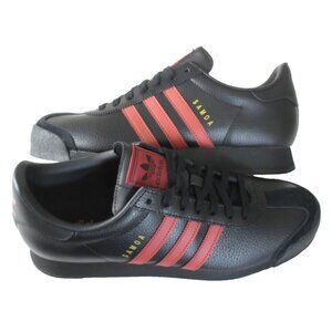 Adidas Originals Men's Samoa Sneakers Black Ruby Red Sizes NIB JQ0046